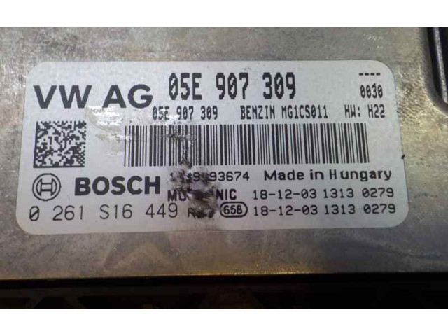 Блок управления двигателя 05E906018R5EP, 05E907309 Skoda Karoq