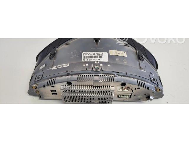 Přístrojová deska  Mercedes-Benz S W220 2003 A2205404611, 0263605046  