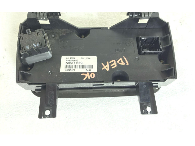 Блок управления климат-контролем 735377258, 188A9.000 Fiat Idea