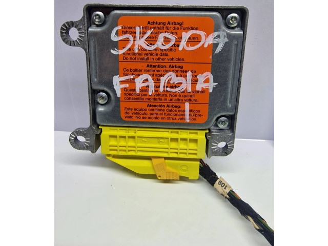 Блок подушек безопасности 1C0909601A Skoda Fabia Mk1 (6Y)