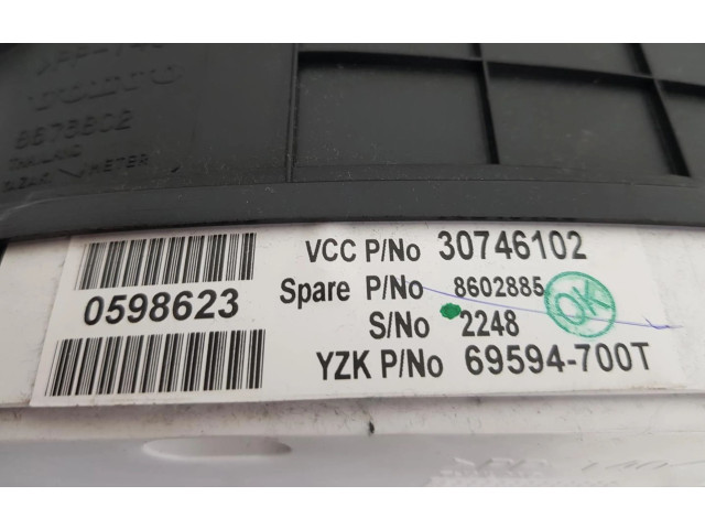 Панель приборов 30746102, 36050543 Volvo S60