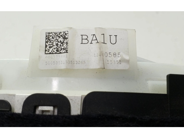 Přístrojová deska Opel Zafira C 2016 13460585