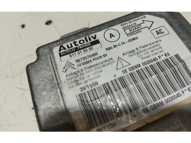 Блок подушек безопасности 9673576980 Citroen Berlingo