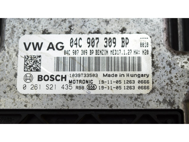 Блок управления двигателя 04C907309BP Skoda Fabia Mk3 (NJ)