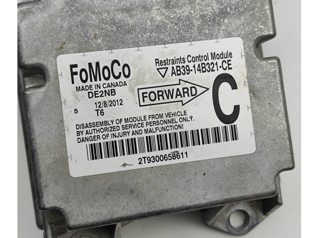 Блок подушек безопасности AB3914B321CE   Ford Ranger