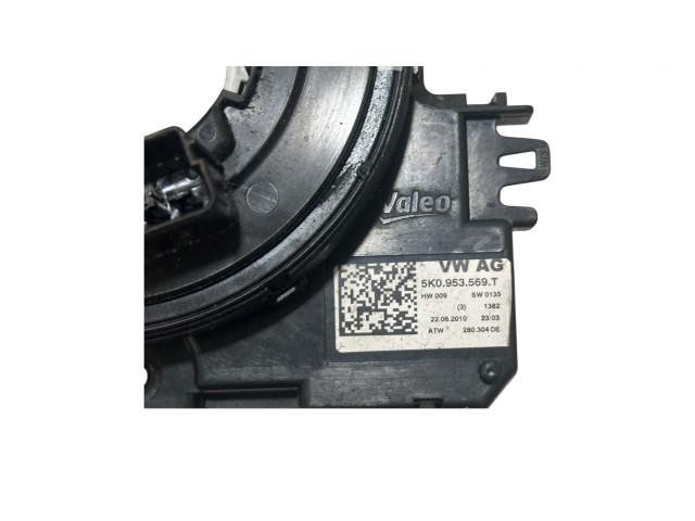 Подрулевой шлейф SRS 5K0953569T, 280304DE   Volkswagen PASSAT B6