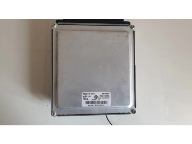 Блок управления двигателя A6655400132 SsangYong Kyron