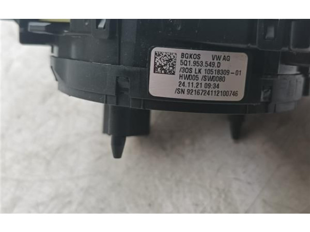 Подрулевой шлейф SRS 5Q1953549D Volkswagen Golf VII