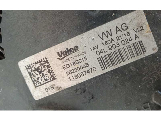 Генератор 04L903024A, 2620000B Audi A4 Allroad B9