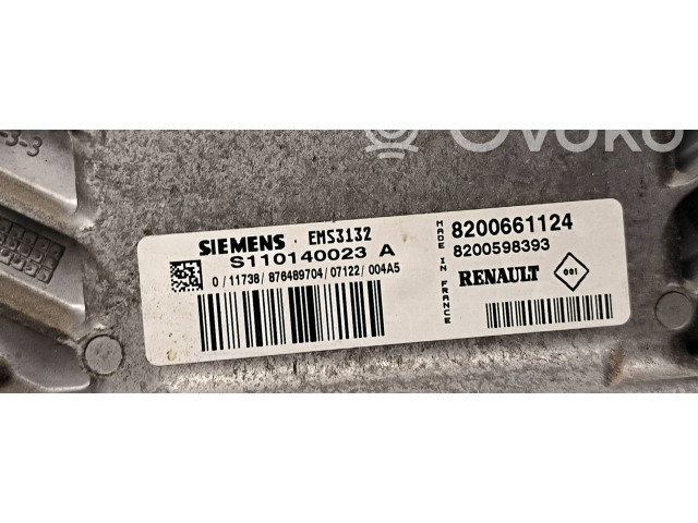 Блок управления двигателем Блок управления 8200661124 Dacia Logan I
