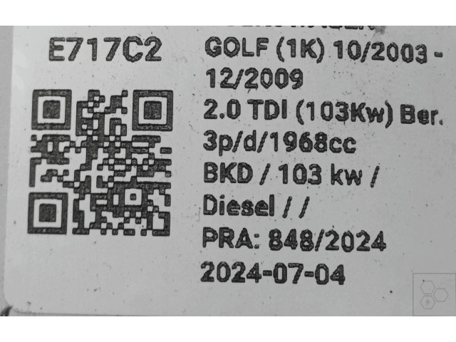 Генератор 06F903023C Audi A3 S3 8P