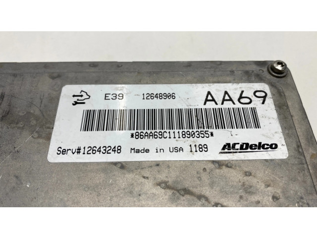 Блок управления двигателя 12643248, 12648906   Chevrolet Camaro