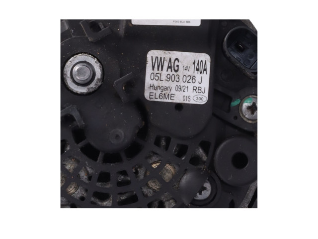 Генератор 05L903026J Volkswagen Golf VIII