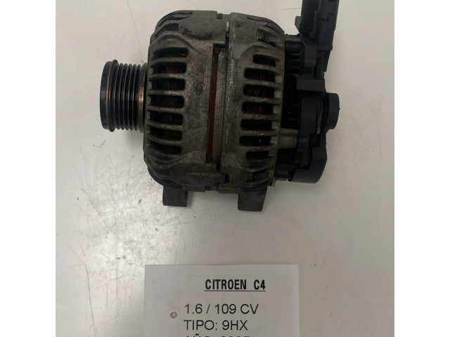 Генератор 0124525035, 9646321880   Citroen C4 I 1.6     