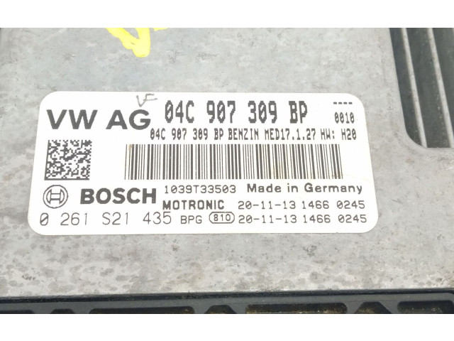 Блок управления двигателя 04C907309BP, 0261S21435   Skoda Fabia Mk3 (NJ)