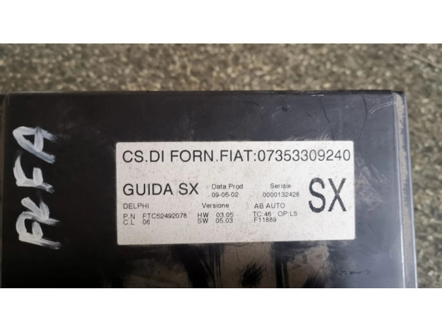 Блок управления климат-контролем 07353309240 Alfa Romeo 147