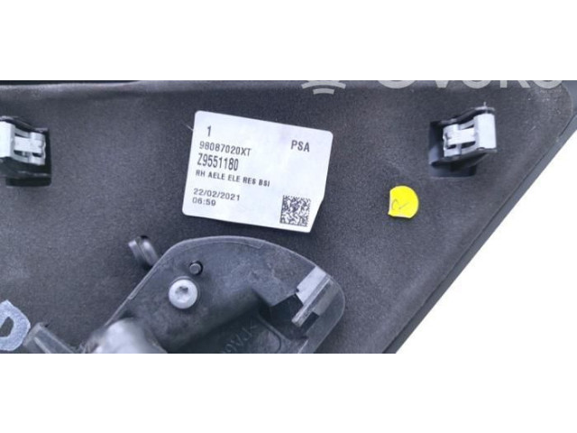 Pojistková skříňka Зеркало (управляемое электричеством) 98087020XT Opel Vivaro 2021