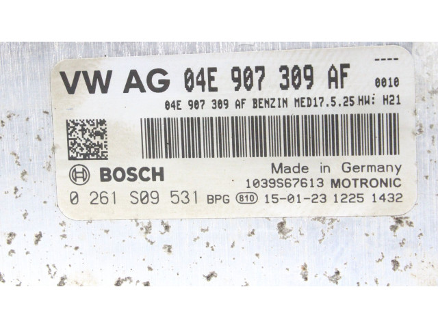 Комплект блоков управления 04E907309AF, 6V0920940 Skoda Fabia Mk3 (NJ)