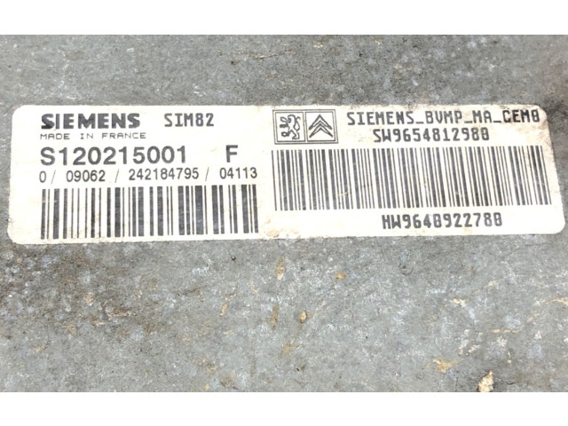 Блок управления коробкой передач 120215001   Citroen C2