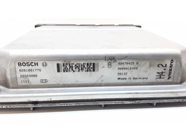 Řídící jednotka 0281001776, 09470429B   Volvo S80 2001