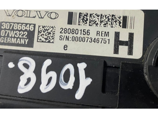 Pojistková skříňka 30786646, 28080156 Volvo XC90 2009