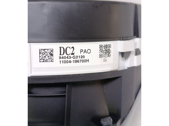 Панель приборов 94043G2120, 11004196700H Hyundai Ioniq