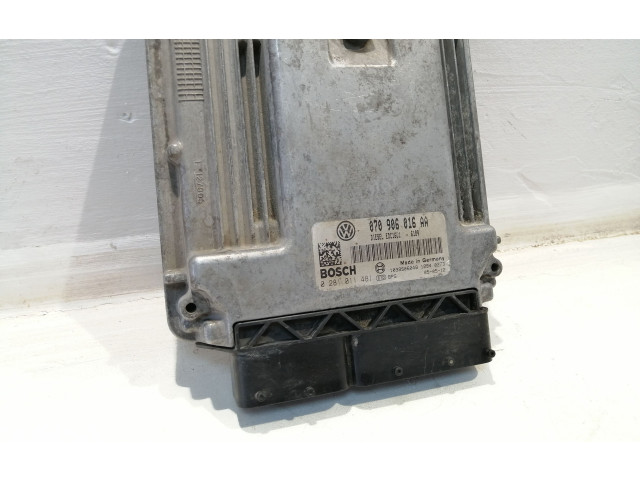 Řídící jednotka 070906016AA, 0281011481   Volkswagen Touareg I 2008