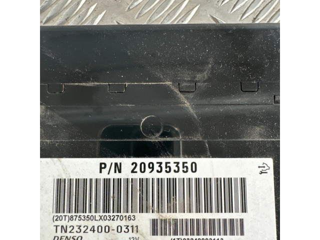 Блок комфорта 20935350, TN2324000311   Chevrolet Captiva   