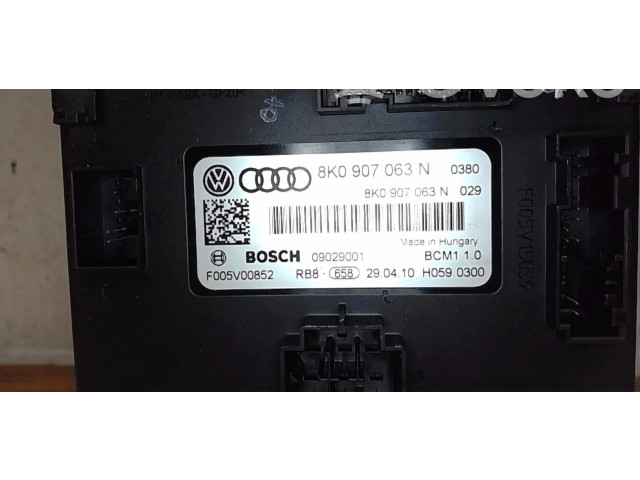 Pojistková skříňka Řídící jednotka BSM 8K0907063N Audi A5 8T 8F 2010