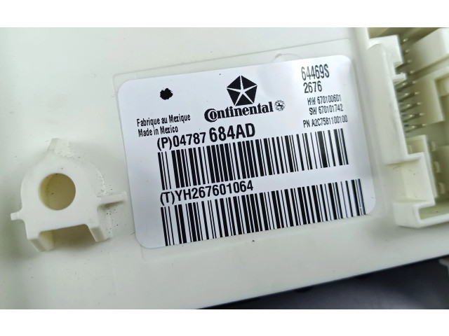 Блок комфорта P04787684AD Maserati Quattroporte