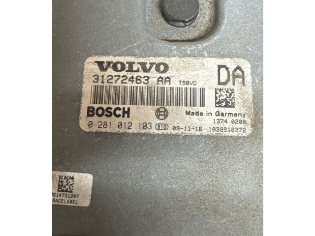 Блок управления двигателя 31272463AA, 1039S18372 Volvo XC90