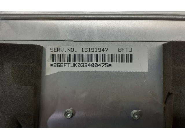 Řídící jednotka 16191947, 86BFTJK033400475 Pontiac Trans Sport 1994