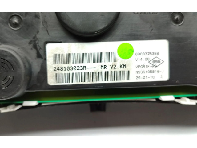 Панель приборов 248103023R Dacia Lodgy