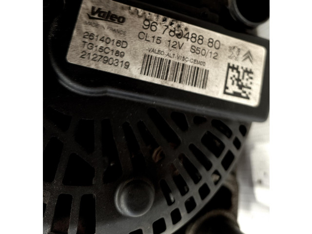 Генератор 9678048880, 9678048880   Citroen DS4      