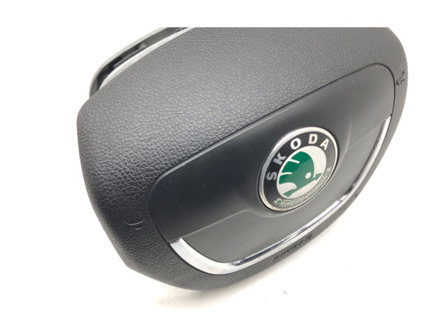 Подушка безопасности водителя 1Z0880201AH Skoda Octavia Mk2 (1Z)