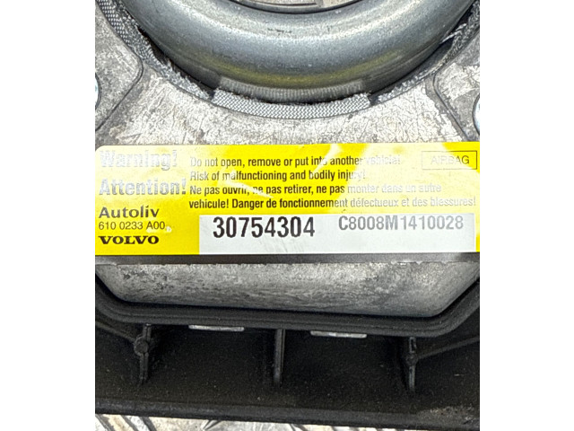 Подушка безопасности водителя 30754304, C8008M1410028 Volvo XC90