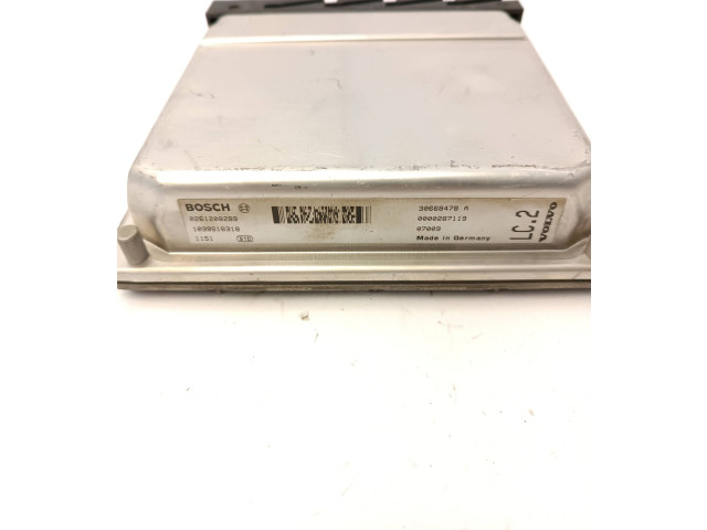 Блок управления двигателя 0261208289, 30668478A   Volvo V70