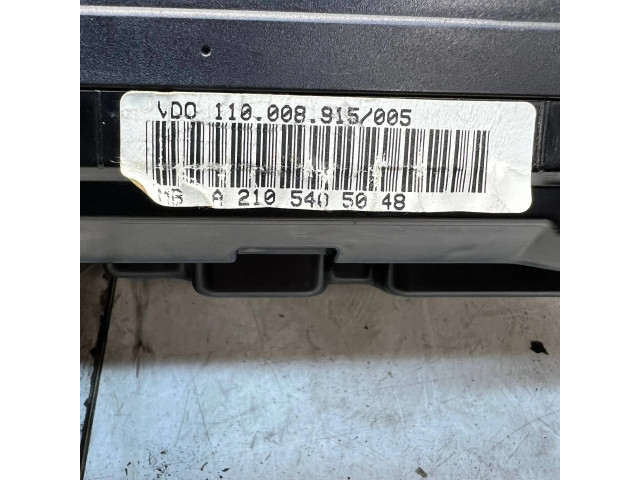 Панель приборов A2105405048, 110008915005   Mercedes-Benz E W210       