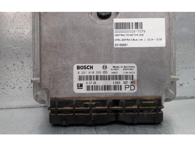 Řídící jednotka 24417169, 24417169 Opel Zafira A