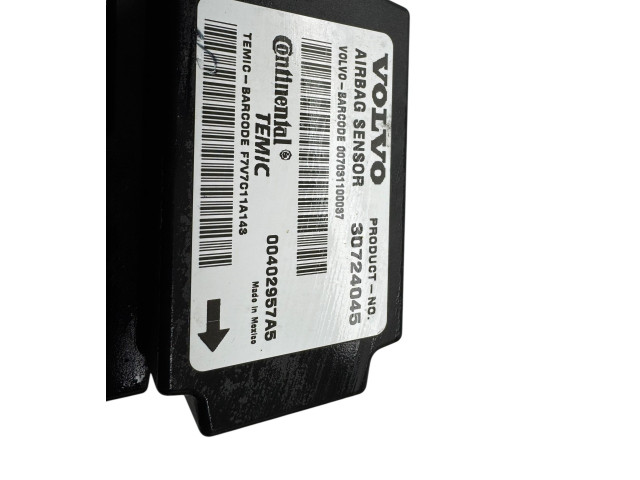 Блок подушек безопасности 30724045, 00402957A5   Volvo C30