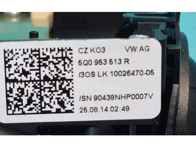 Подрулевой шлейф SRS 5Q0953549, 1001995907   Skoda Octavia Mk3 (5E)