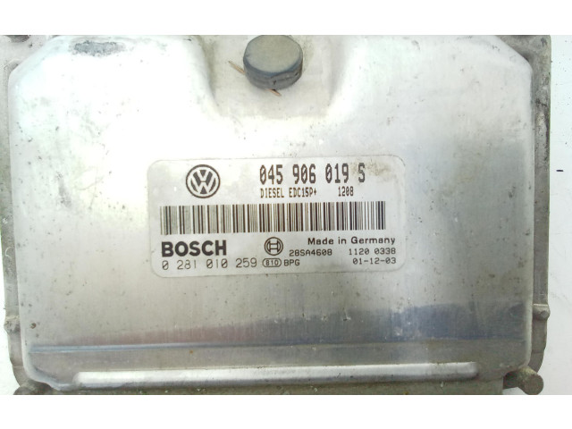 Комплект блоков управления 0281010259, 0281010259   Volkswagen Lupo