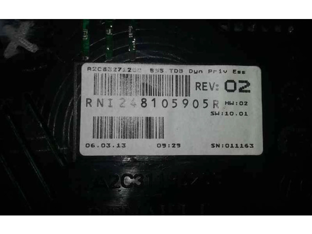 Přístrojová deska Renault Megane III 2014 RNI248105905R, 0090059