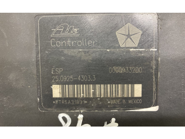 Блок АБС 25092543033, 25092543033   Jeep  Grand Cherokee (WK)  2005 - 2010 года