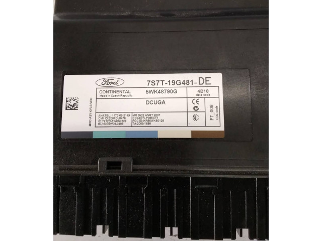 Блок комфорта 7S7T19G481DE, 5WK48790G Ford Galaxy