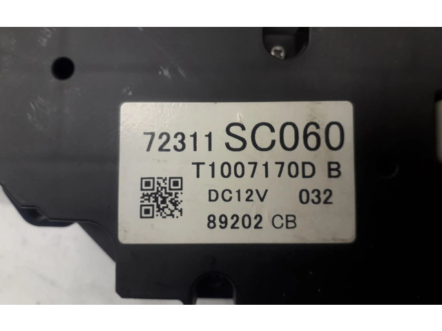 Блок управления климат-контролем 72311SC060   Subaru Forester SH
