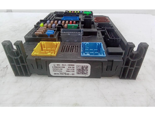 Pojistková skříňka 9830707680-00 Citroen Berlingo 2018