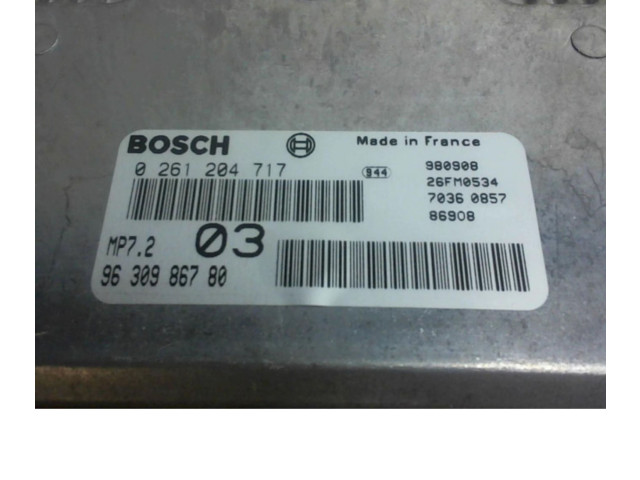 Блок управления двигателя 1929WA, 1929WA   Peugeot 306