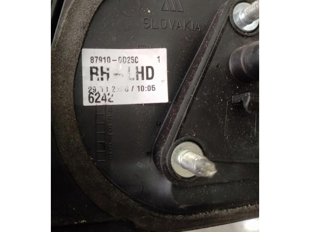 Zpětné zrcátko Toyota Yaris 2017 3PINY