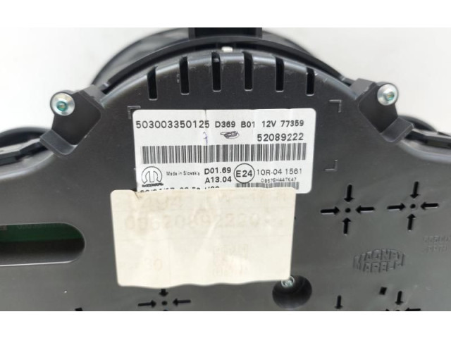 Панель приборов 52105247, 52089222 Fiat 500X